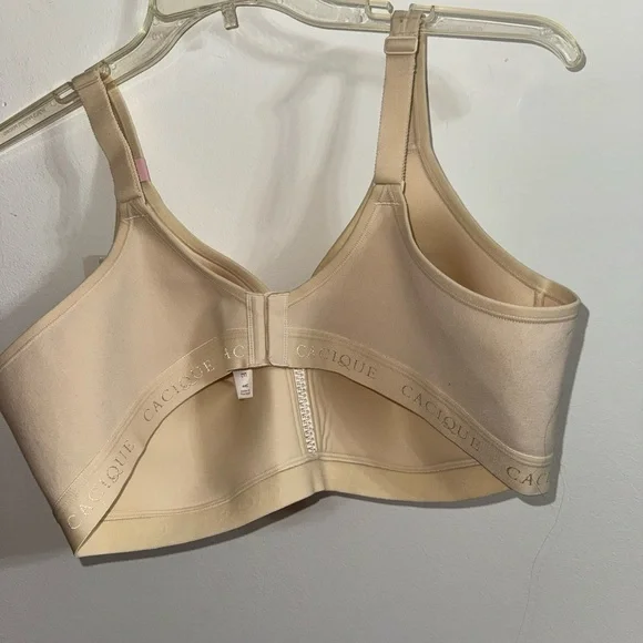 NWT Lane Bryant Cacique Women's Tan Comfort Bra - Picture 2 of 3